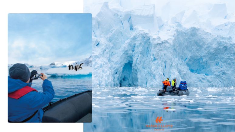 Expeditie met zodiacs
